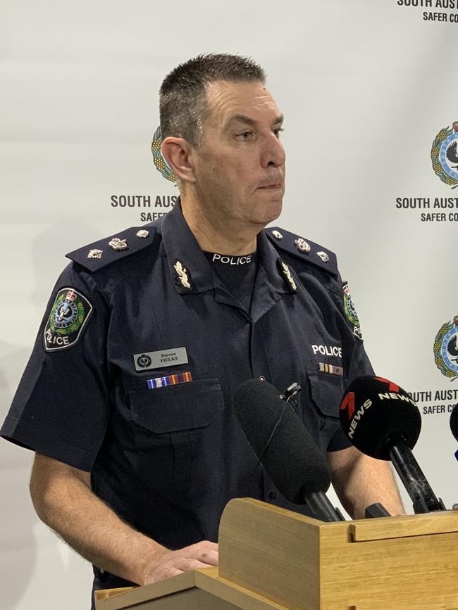 South Australia Police Traffic Services Branch Superintendent Darren Fielke talks about mobile phone detection camera. Picture: NCA NewsWire / Duncan Evans