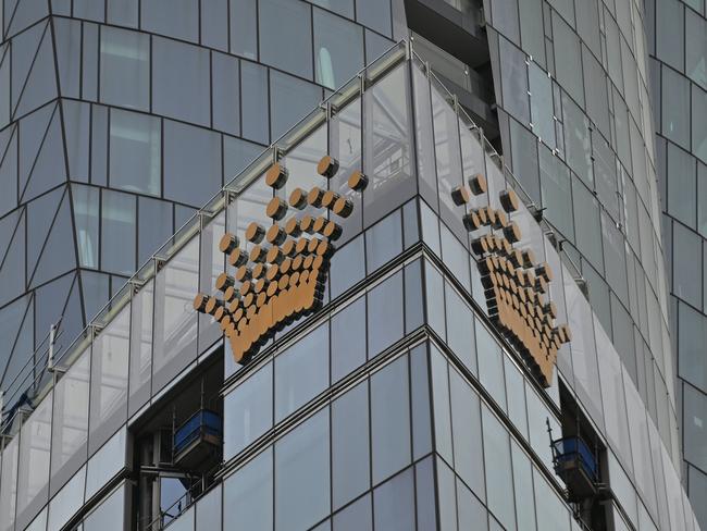 SYDNEY, AUSTRALIA - NewsWire Photos OCTOBER 28, 2020: Crown Sydney casino and hotel is seen in Barangaroo. Picture: NCA NewsWire / Steven Saphore