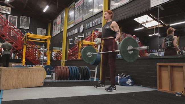 Weightlifter petite, and powerful, News