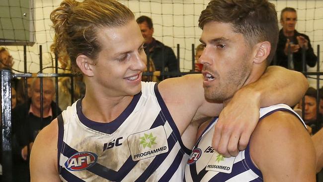 Fremantle captain Nat Fyfe is a restricted free agent.