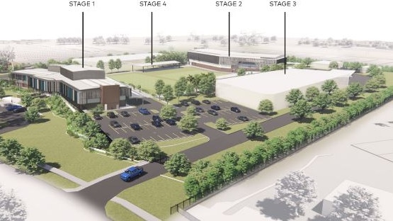 New concept designs for the new Townsville Police Academy, co-located with new Kirwan police station and new Townsville PoliceLink. Picture: Supplied