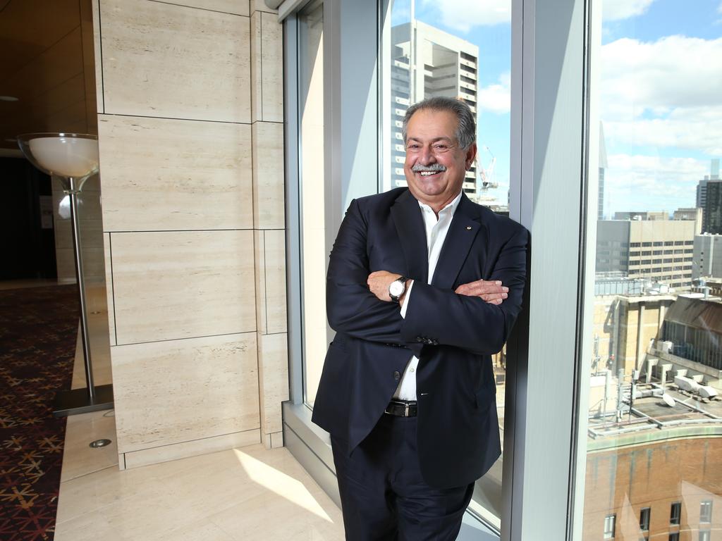 Andrew Liveris, President of the Organising Committee Board for the Brisbane 2032 Olympic and Paralympic Games. Britta Campion / The Australian