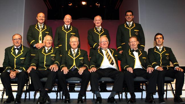 Graeme Langlands (front, second from left) was named in Rugby League’s Team of the Century.