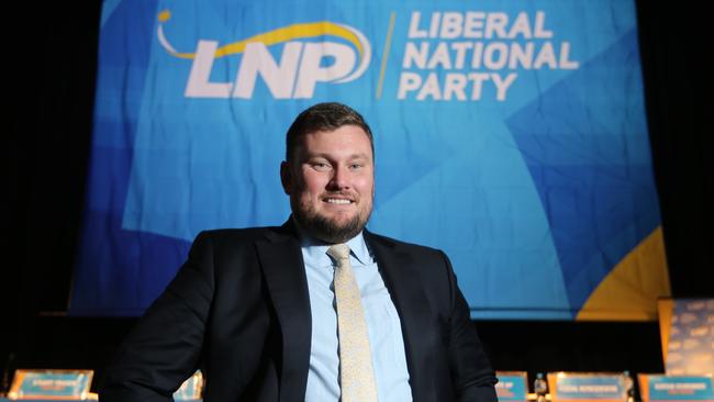 LNP president David Hutchinson has resigned. Picture: AAP