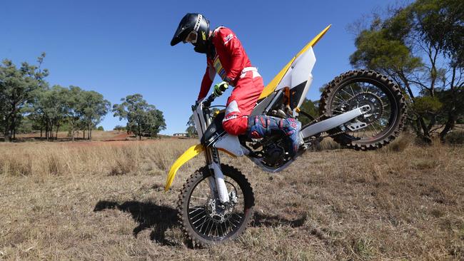 Joel Evans (pictured here in 2016) suffered a serious accident during a different race in South Australia that left him temporarily paralysed. Photo credit: Peter Wallis