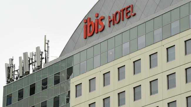 The ibis hotel at Darling Harbour. Picture: NCA NewsWire/Joel Carrett