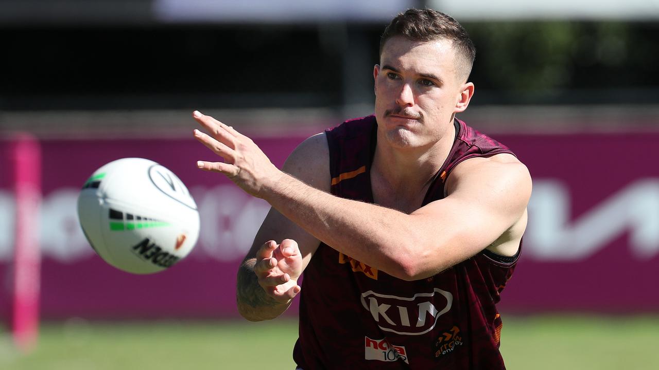 Kobe Hetherington will make his NRL debut with the Brisbane Broncos on Saturday. Photo: Liam Kidston.