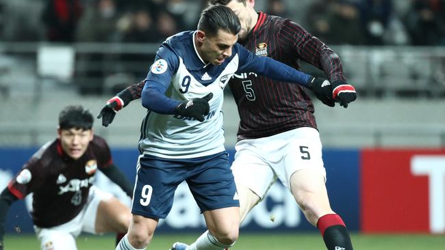 Melbourne Victory’s Andrew Nabbout. Picture: Getty Images