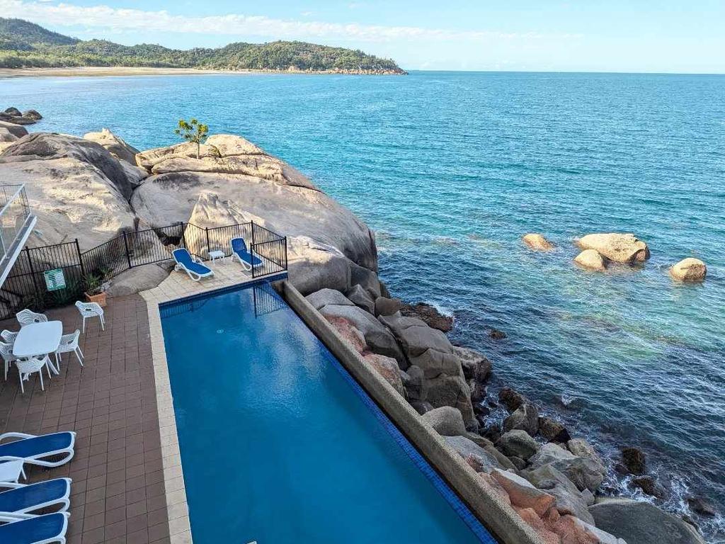 One of the four pools the accommodation has to offer. Picture: news.com.au