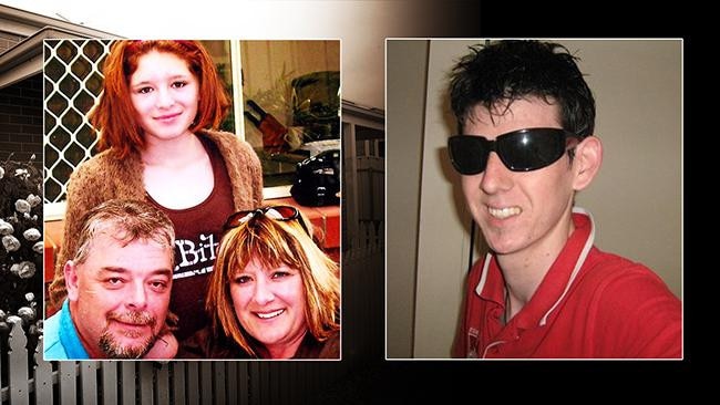 Downie, right, murdered Andrew, Rose and Chantelle Rowe.