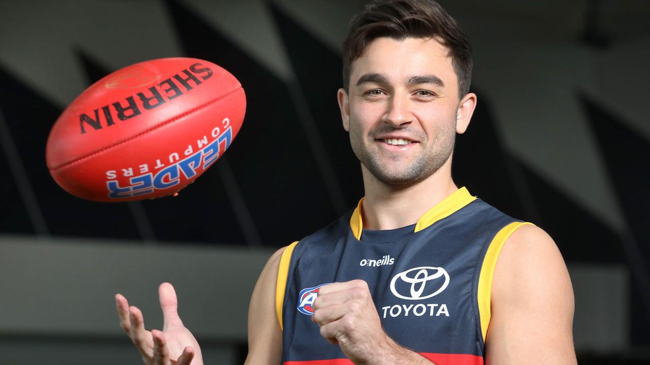 Brett Turner is the newest Adelaide Crow. Picture: Dean Martin