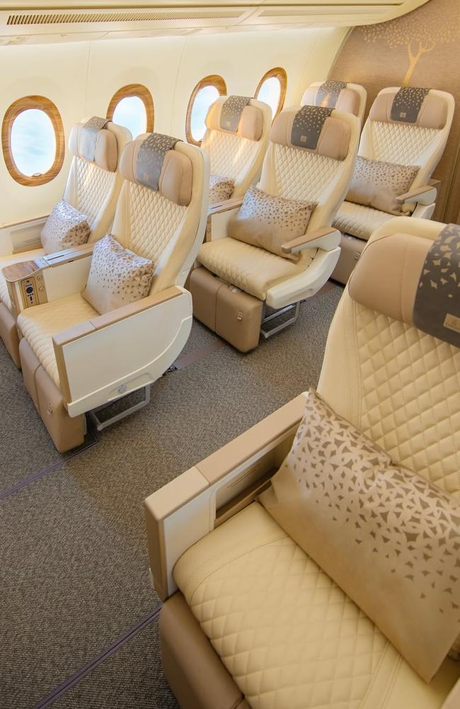 And this is the premium economy cabin. Picture: Emirates