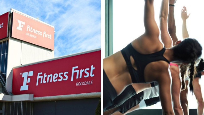 Shot of a fitness group working out together in a gym