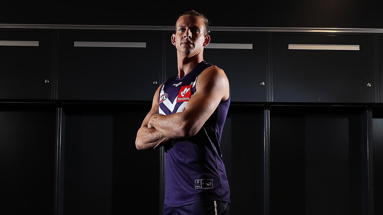 Nat Fyfe is confident Fremantle can lift its output in 2021. Picture: Will Russell