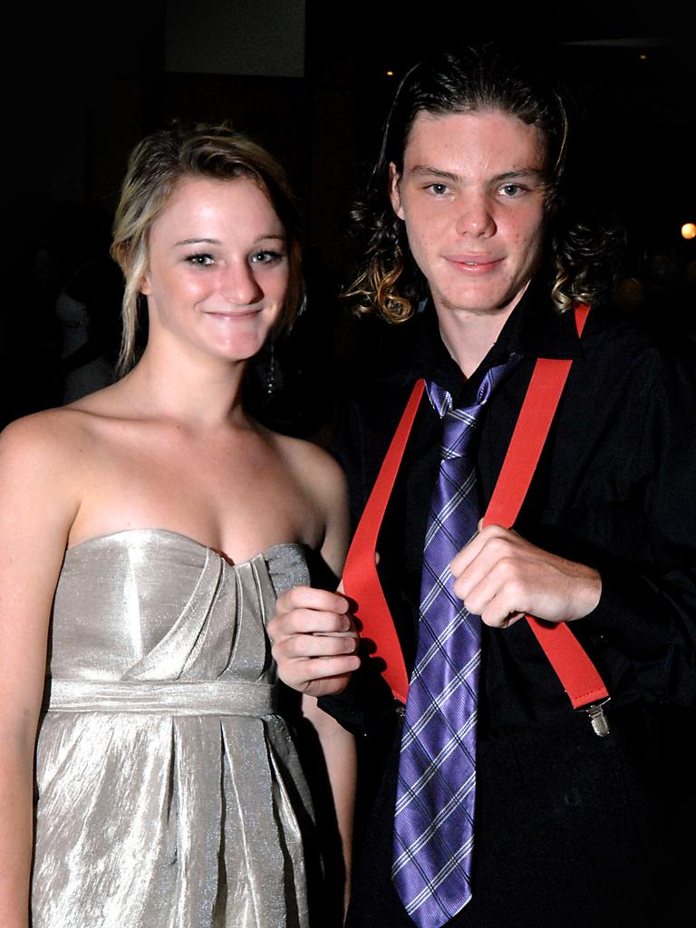 Max Drake and Amie-J Fookes at the 2009 Palmerston High School formal at SkyCity. Picture: NT NEWS