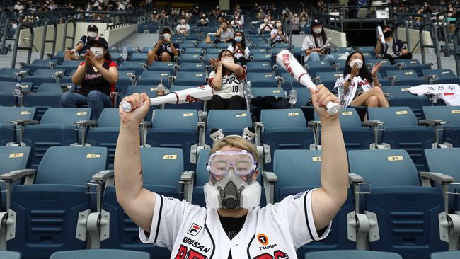 Crowds have been able to return to sporting events like soccer and baseball. Picture: Getty Images