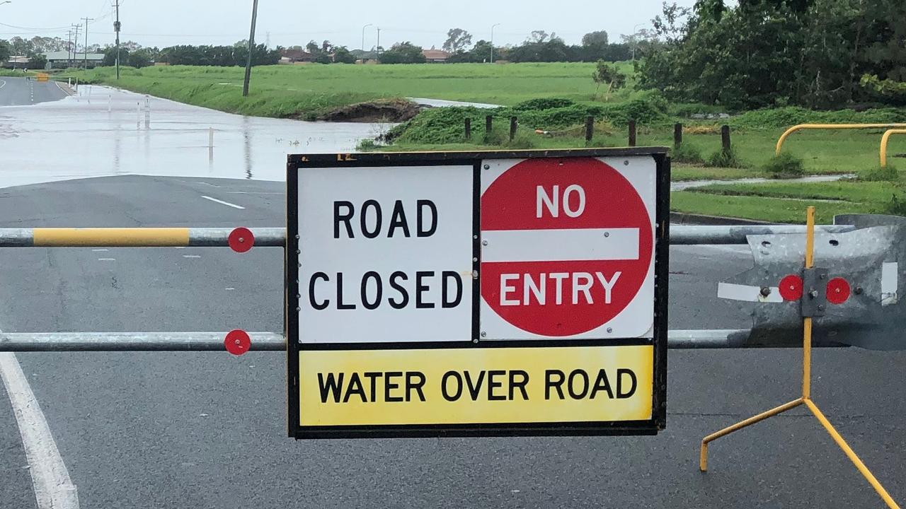 Floods and road closures across Mackay, Whitsundays