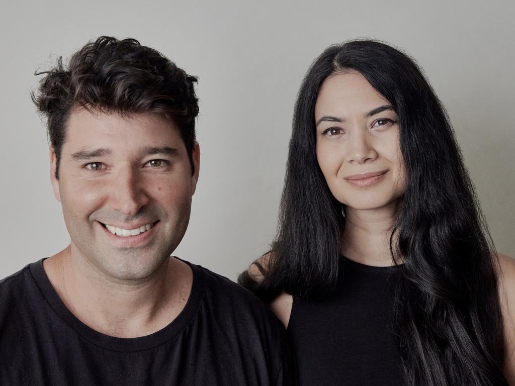 Canva founders Cliff Obrecht and Melanie Perkins topped the list this year, with their combined net worth of $14.01 billion. Picture: Max Doyle