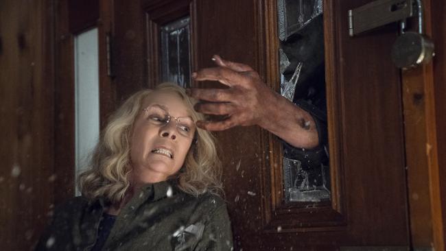 The Hollywood actor stars in horror movie Halloween. Picture: Ryan Green/Universal Pictures via AP