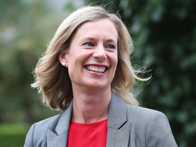 Labor leader Rebecca White says she remains secure in her leadership. Picture: NIKKI DAVIS-JONES