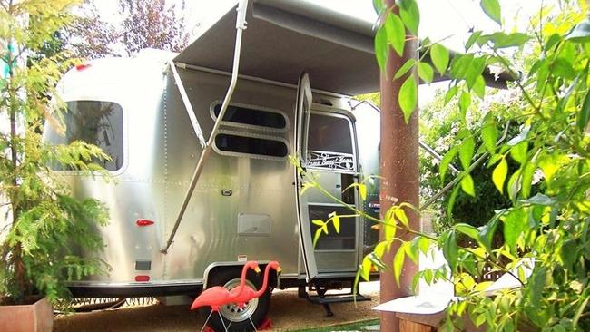 You don’t have to worry about towing this caravan, just turn up and check in. Picture: HomeAway.