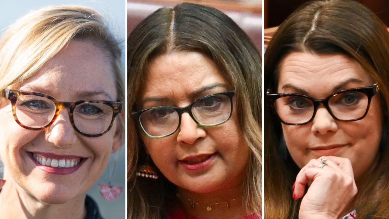 Larissa Waters, Mehreen Faruqi and Sarah Hanson-Young have been floated as the likely candidates for the Greens’ top job.
