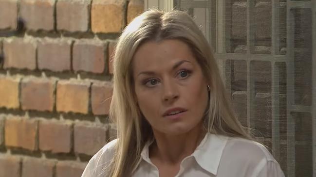 Madeleine West as Dee Bliss on the TV show Neighbours. Supplied