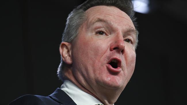 Minister for Climate Change and Energy Chris Bowen. Picture: NewsWire / Martin Ollman