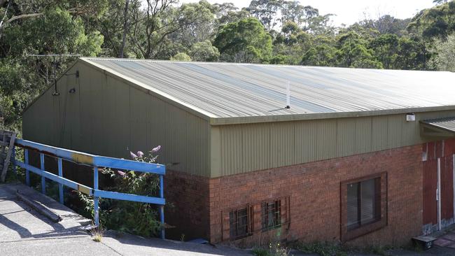 The old warehouse home to the circus school. Picture: David Swift.