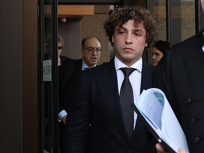 Daniel Taylor outside Sydney’s Federal Court. Picture: NCA NewsWire/Dylan Coker