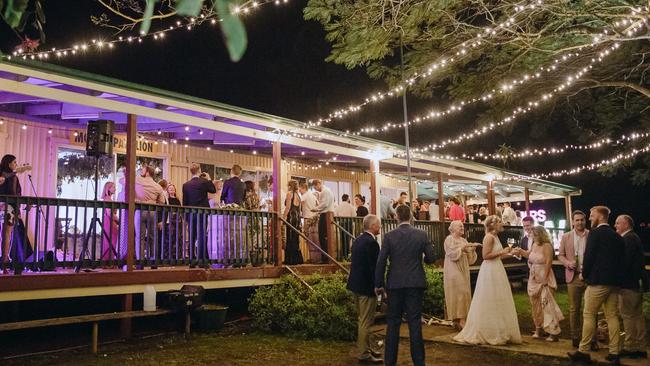 Reception fun, pic: Shane Shepherd