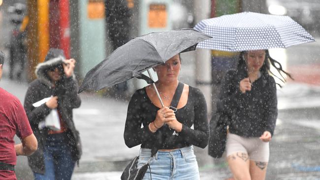 Further rain is expected for the rest of Friday and into Saturday in Sydney. Picture: NCA NewsWire / Simon Bullard.