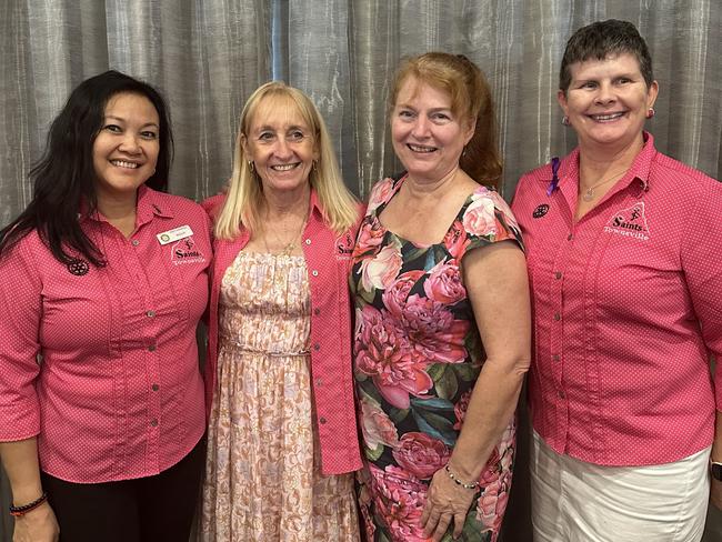 Malou Mendoza, Sue Wilson, Vanessa Carter and Sylvia Cottier