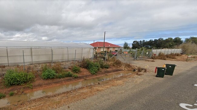 A culvert on Symes Rd at Waterloo Corner. Picture: Google