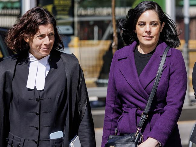 MELBOURNE, AUSTRALIA - NewsWire Photos - OCTOBER 2, 2024. Moira Deeming arrives at Federal court  in defamation battle with Victoria Liberal Leader John Pesutto. David Southwick MP is giving evidence on Wednesday.Picture: David Geraghty / NewsWire