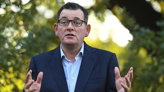 Victorian Premier Daniel Andrews. Picture: AAP