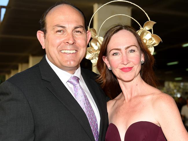 Townsville Jaguar Land Rover Ladies Race Day 2018. Socials. Matthew and Camilla Richardson