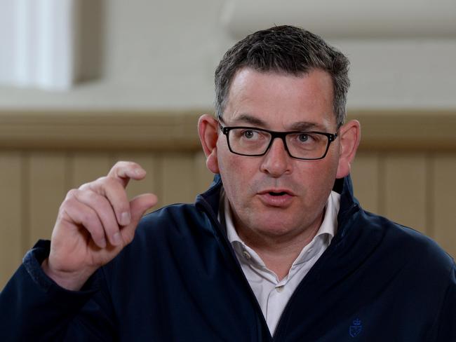 Former Victorian premier Daniel Andrews. Picture: NewsWire/Andrew Henshaw