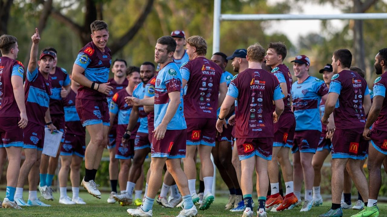 The CQ Capras have started their pre-season training. Photo: Luke Fletcher