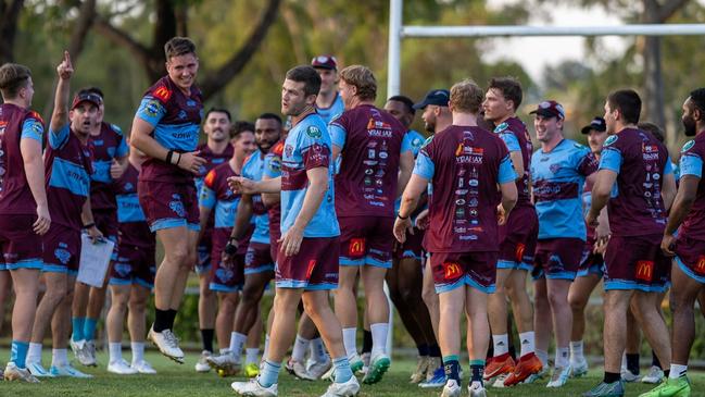 The CQ Capras have started their pre-season training. Photo: Luke Fletcher