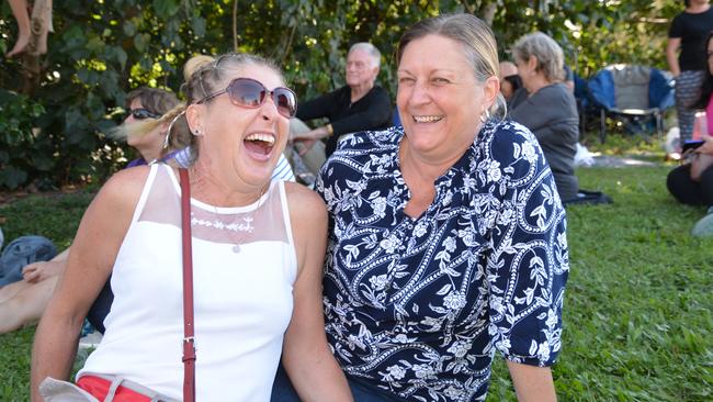 Deanne and Samantha Wishart at the 2024 Festival of the Knob at Yorkeys Knob on Saturday. Picture: Bronwyn Farr