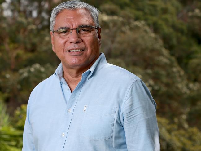 Warren Mundine pictured at his home in Roseville Chase, Sydney, NSW, Australia, 10 November 2017. Warren Mundine has just published a new book titled "In black and White"(AAP IMAGE / Damian Shaw)