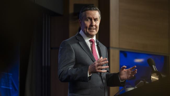 Health Minister Mark Butler has vowed to adequately fund enforcement of a proposed vaping ban. Picture: NCA NewsWire / Martin Ollman