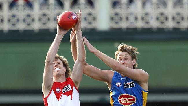 Blakey finished with a game-high eight marks against the Suns last weekend. Picture: Phil Hillyard