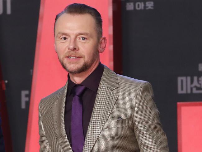 Hollywood actor Simon Pegg  Hollywood actor Simon Pegg, who stars in the new movie "Mission: Impossible -- Fallout," poses for a photo during a publicity event in Seoul on July 16, 2018. The movie will be released in South Korea on July 25. (AAP Image/Yonhap News Agency) NO ARCHIVING, EDITORIAL USE ONLY