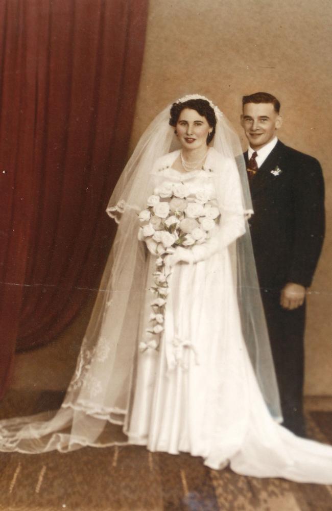 Ipswich couple Vincent and Elaine Borchert will celebrate their 60th wedding anniversary on June 23. Photo: Supplied