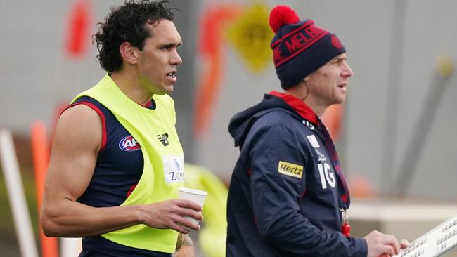 Simon Goodwin wants to name Harley Bennell. Picture: AAP