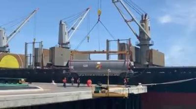 Coal wagon at Port of Mackay