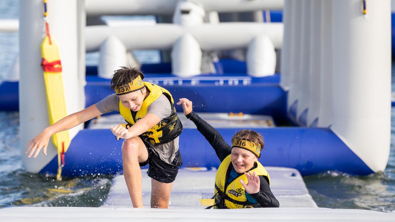 redcliffe inflatable water park