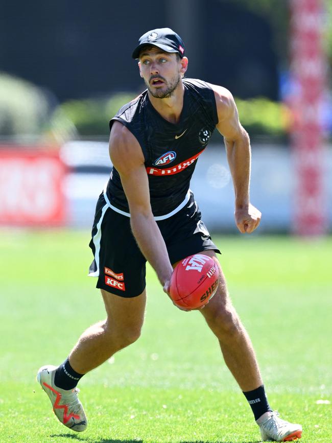 Harry Perryman chose the Pies as a free agent. Picture: Quinn Rooney/Getty Images